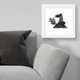 thumbnail image 3 of Gallery Pops The Little Mermaid Live Action - Ariel On The Rocks Wall Art, White Framed Version, 12" x 12", 3 of 5