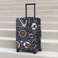 thumbnail image 5 of Uemuo Nautical Printed Washable Luggage Cover - Fashion Suitcase Protector Fits 18-32 Inch Luggage -X-Large, 5 of 9