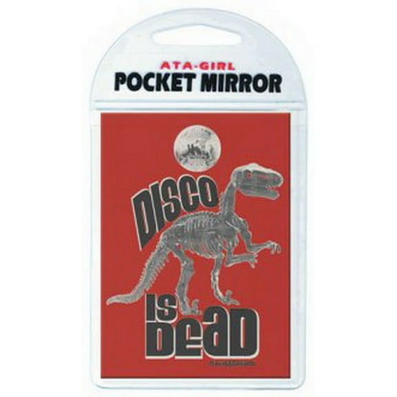 David and Goliath Disco Is Dead Pocket Mirror 50780