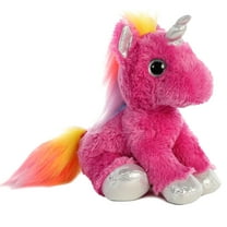 Aurora - Medium Pink Sparkle Tales - 10" Cosmic Unicorn - Enchanting Stuffed Animal