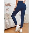 thumbnail image 6 of Athlemo Maternity Leggings with Over Bump Support High Waist Pregnancy Activewear Pants, 6 of 7