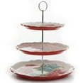 thumbnail image 3 of The Pioneer Woman Blossom Jubilee 3-Tier Serving Tray, 3 of 7