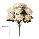 thumbnail image 3 of Naiovety Ramo de rosas artificiales de 12 cabezas, flor de simulación, decoración del banquete de boda, rosa Flores artificiales champán, 3 of 6