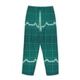 thumbnail image 5 of Balery ECG Wave print Women's Pajama Pants,Ultra Lightweight Pjs,Lounge Pant-Large, 5 of 9