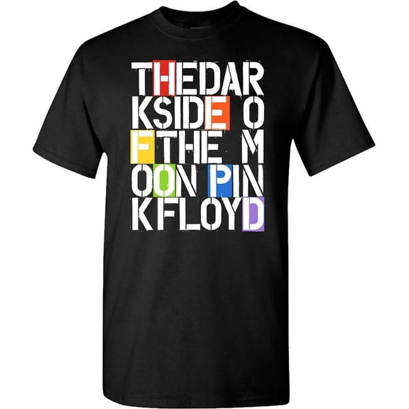 Pink Floyd Stencil Letters T-Shirt