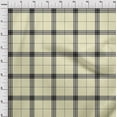 thumbnail image 3 of oneOone Viscose Jersey Fabric Tartan Check Printed Craft Fabric BTY 60 Inch Wide, 3 of 4