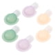 thumbnail image 4 of Tubos de artículos de tocador exprimibles y rellenables, botellas de tamaño de viaje para artículos de tocador, botellas exprimibles de silicona, 6 uds., 4 of 6