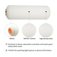 thumbnail image 4 of Voomey 24-Pcs 4'' Sponge 4 inch Foam Roller Cover Painting Supplies for Painting, 4 of 9