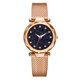 thumbnail image 1 of Reloj de cuarzo de aleación informal de estilo simple y elegante, regalo para mujer (oro rosa), 1 of 2