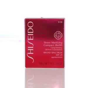 Shiseido Sheer Matifying Foundation Refill (d30 Very Rich Brown)