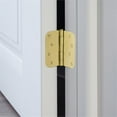 thumbnail image 4 of Bowery Hill Stainless Steel Door Hinge in Satin Brass 4 Inch 5/8 Inch 6 Pack, 4 of 5