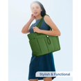 thumbnail image 3 of Bolsa de mano TopDesign Puffy para mujer con portavasos y compartimento para portátil, bolsa de cosm, 3 of 8