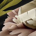 thumbnail image 4 of Manfei Oriental Flower Peony Shower Curtain 72Wx78L,Spring Garden Bath Curtain, 4 of 6