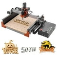 thumbnail image 1 of VEVOR CNC Router Machine, 500W Spindle, 3-Axis Wood Engraving Milling Machine, with Dual Linear Rails & Ball Screw, 15.75 x 15.75 x 3.74 in Working Area, Trim Router, 1 of 9