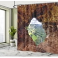 thumbnail image 5 of Ambesonne Puerto Rico Shower Curtain, Cave in Arecibo Rock, 69"Wx84"L, Multicolor, 5 of 5