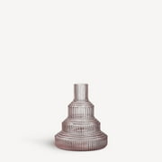 Kosta Boda Pavilion Glass Vase Light Pink Small 5.27'H