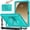 Blue, variant on Decase for Samsung Galaxy Tab A9+/A9 Plus Shockproof Case 360° Rotatable Stand with Shoulder Strap Handle with Pen Holder for Galaxy Tab A9 Plus,Darkgreen