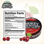 Smokey Mountain Herbal Long Cut – Cherry – 10 Can Box