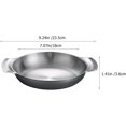 thumbnail image 2 of MAGICLULU 4pcs Stainless Steel Paella Pan Double Handle Cooking Pot for Home Kitchen Multi-Function Hot Pot Cookware and Easy to Clean Cookware for Vegetable and Seafood Dishes, 2 of 8