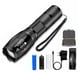 thumbnail image 1 of Linterna, 800 MAh, Portátil, Grado IP65, Juego De Linterna Impermeable, Aleación De Aluminio LED Con Cargador Para Montañismo, 1 of 8