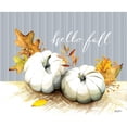 thumbnail image 3 of Talent, Kelley 14x12 Black Modern Framed Museum Art Print Titled - Hello Fall Pumpkins, 3 of 5