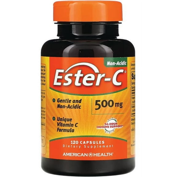 American Health Ester C 500 mg. Capsules 120 ea