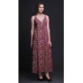 thumbnail image 3 of Bimba Floral Printed Adjustable Spaghetti Strap Long Maxi Dress Summer Beachwear-Medium, 3 of 5