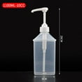 thumbnail image 3 of Kekafu Syrup Dispenser Useful 1100Ml Function Liquid Hand Pressure Quantitative Syrup Bottle Glass&Bottle Easy To Use, 3 of 5