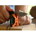 thumbnail image 2 of AccuSharp SharpNEasy Two-Step Knife Sharpener – Compact & Portable Sharpener with Coarse & Fine Ceramic Rods – Blaze Orange – 336C, 2 of 6