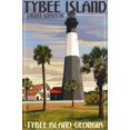 thumbnail image 2 of Art.com Tybee Island Light Station, Georgia Stretched Canvas Print Wall Art by Lantern Press, 12" x 18", 2 of 4