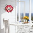 thumbnail image 2 of European-style Garland Rattan Flower Ornaments Wreath, 2 of 2