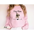 thumbnail image 4 of Pug Mom Sweatshirt,Pug Mama, Pug Mom, Pug Mom Gift,Pug Lover Gift,Gift For Pug Mom, Dog Mama Gift, Pug Lover Sweatshirt, Dog Mom Sweatshirt, 4 of 9