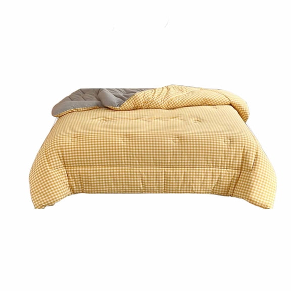 Dpityserensio Thickened Spring And Fall Quilt Thickened Warm Seasons Quilt Quilt Core Quilt Bedding 59 X 78IN Winter Xmas Gifts