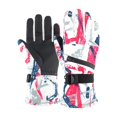 thumbnail image 1 of Soidarity Guantes Manoplas Pantalla táctil Exterior Cálido Antideslizante Impermeable A prueba de viento Snowboard Invierno Clima frío Engrosamiento Deportes de nieve Rojo, rojo> L L Soidarity OD028936-05, 1 of 6