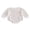 Pink, variant on Newborn Baby Girl Spring Fall Winter Outfit Bubble Romper 3D Flower Waffled Striped Long Sleeve Bodysuit Infant Baby Girl Essentials Clothes