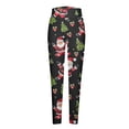 thumbnail image 6 of YOIAVAIOY Womens Ugly Christmas Leggings High Waist Novelty 3D Print Tights Buttery Soft Casual Xmas Party Bottoms Multicolor XL, 6 of 6