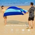 thumbnail image 6 of Beach Blanket Oversized Extra Large 78" X 81",Waterproof Sandproof Beach Blanket 1-7 Adults Lightweight Durable for Travel Camping Hiking Picnic, 6 of 7