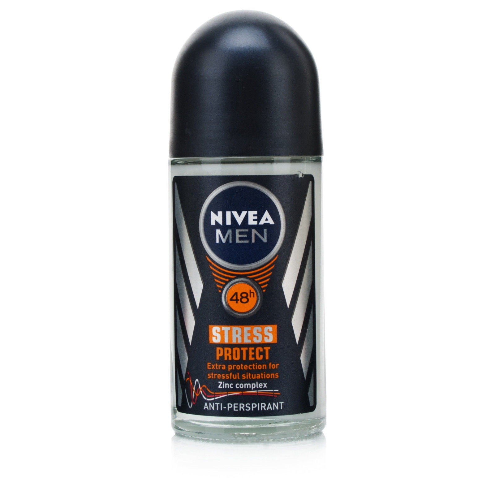Nivea for Men Antiperspirants Stress Protect Rollon - 1.69 Ounces (Pack of 3) -