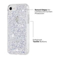 thumbnail image 3 of Funda Case-Mate para iPhone SE Twinkle Stardust con protección contra caídas de 3 m, 3 of 7