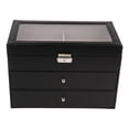 thumbnail image 2 of Caja de almacenamiento de Gafas de Fibra de Carbono 18 Rejils Yinane Organizador, 2 of 7