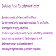 Yoovee IPL Laser Hair Removal Device – Ideal for Bikini Areas & Beyond, Enhanced with 999,999 Flashes, FDA Approved