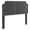 thumbnail image 2 of Modway Cynthia Performance Velvet Full/Queen Headboard in Charcoal, 2 of 9