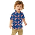 thumbnail image 4 of XXWXYD Independence Day Toddler T-Shirt American Flag Graphic Short Sleeve Top for Boys Girls Patriotic Pool Party & Family BBQ Celebration Outfit (9-10 Years,Blue), 4 of 4