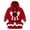 A005-Deep Red, variant on Christmas Hooded Cat Pouch Holder Soft Fleece Christmas Hoodie for Women Men Hoodie with Dog Pouch Oversized Pet Hoodies Carrier Large Pocket Hooded Sweatshirt