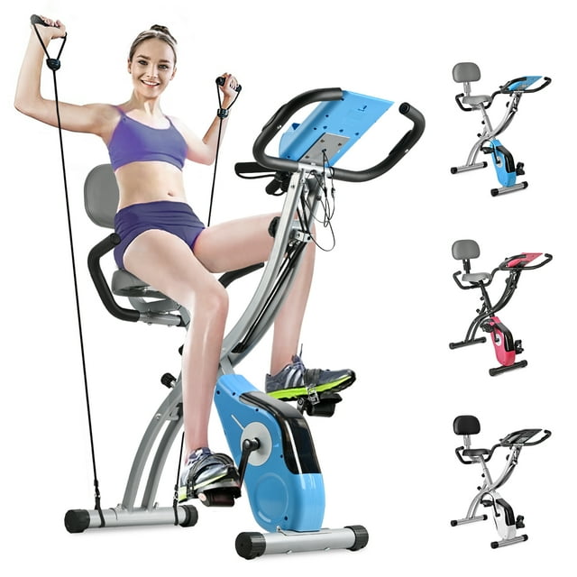 wonder maxi folding magnetic exercise bike