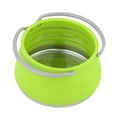 thumbnail image 3 of kurtrusly Bouilloire de Camping Pliable en Silicone 1 L Bouilloire de Randonnée Thé Pique-Nique Pot Portable Vert, 3 of 9