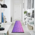 thumbnail image 4 of Yayeee Runner Rug for Bedroom 2'x6' Machine Washable Hallway Non Slip Mat, Pixel Love, 4 of 8