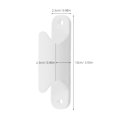 thumbnail image 2 of SOPOTUTU 20Ud Manijas Plásticas Para Puertas, Cajones Y Con Ergonómico Y Resistencia, 2 of 8