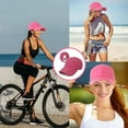 thumbnail image 2 of DOVACKA Womens Ponytail Hat Baseball Cap, Adjustable Criss Cross Baseball Cap High Bun Unisex Quick Drying Trucker Hats, 2 of 7
