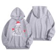 thumbnail image 1 of WILLBEST Sudadera con Capucha para Mujer, Estilo Navideño, con Estampado de Árbol de Navidad y Manga Larga X-Grande, 1 of 3